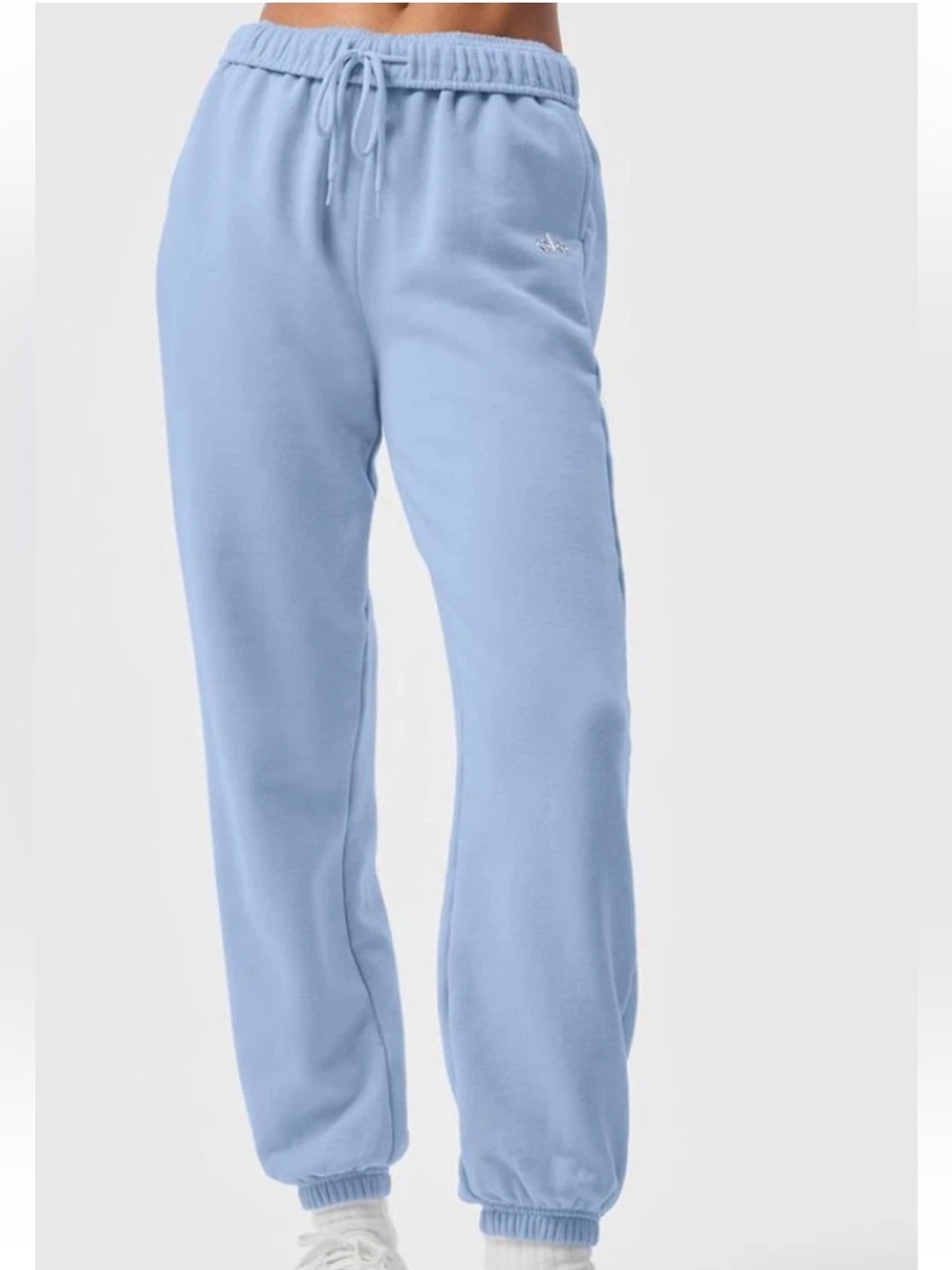 Alo Yoga Accolade Sweatpant Joggers Seashell Blue Sz S 4-6 U5013RG